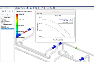 BOSfluids improved its steady state capabilities further by adding element-specific data sets, such as the pressure drop and fractional valve opening, to the collection of steady state data sets.