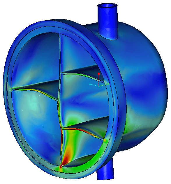 fatigue analysis, heat exchanger, FEA, FEA calculations