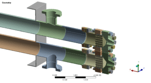 Finite Element Analysis of a Hairpin Heat Exchanger