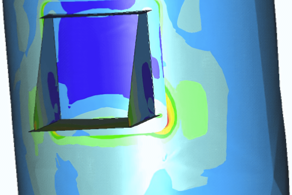 floating head heat exchanger, fatigue analysis, cyclic loading, Finite Element analysis, heat exchanger durability